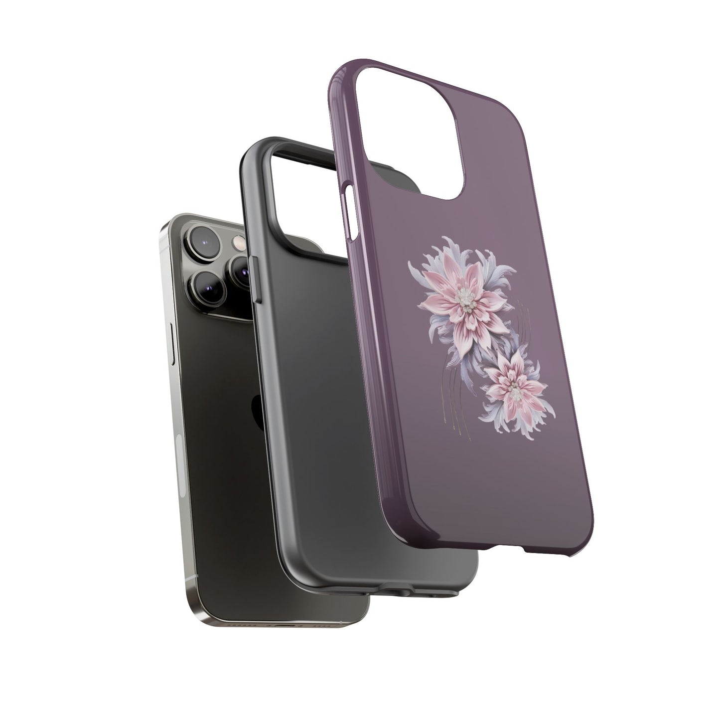 Purple Flower Tough Cases